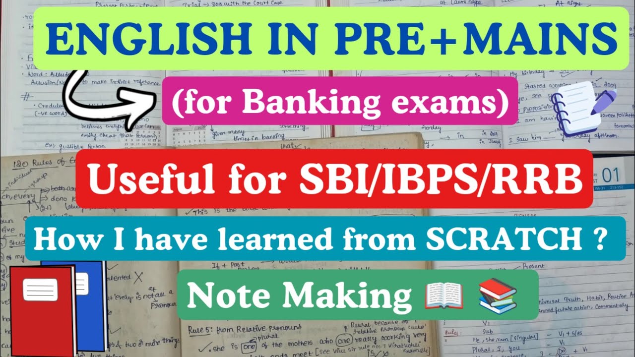 A Complete Beginner's Guide 🙌✨ || English Learning || Bank Exams || Pink Speaks ||