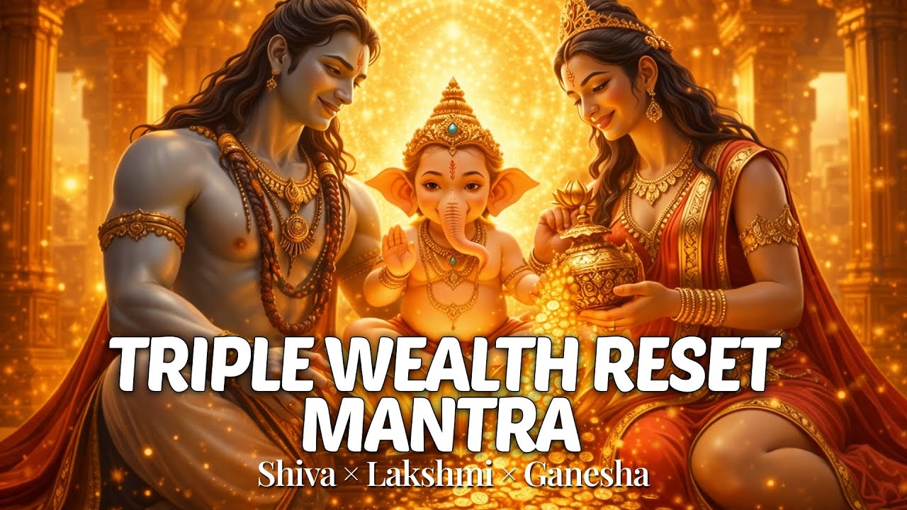 TRIPLE  WEALTH RESET MANTRA | Remove Blocks, Activate Abundance & Multiply Prosperity