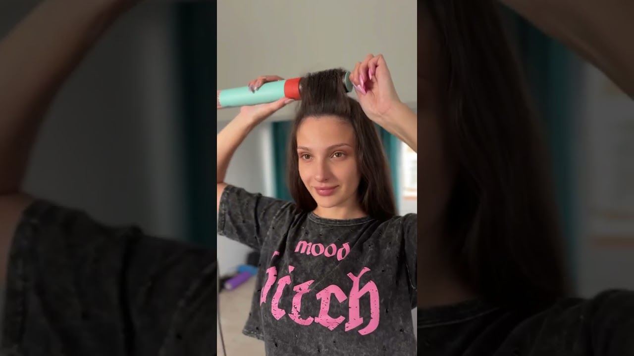 Dyson HS05 Airwrap Styler Complete Long Barrel Ceramic Pop, укладка стайлер Дайсон с Tigi Bed Head