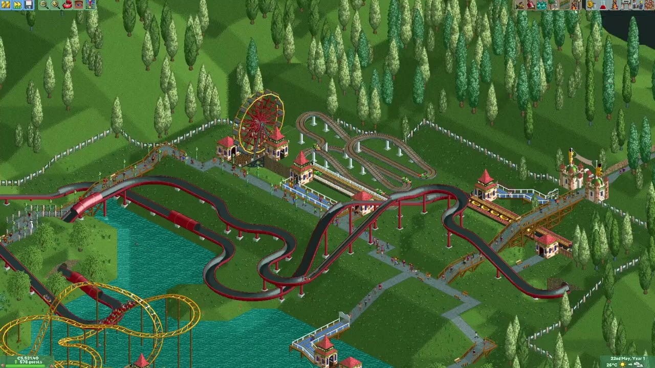 Rollercoaster Tycoon Mission 10 Aqua Park