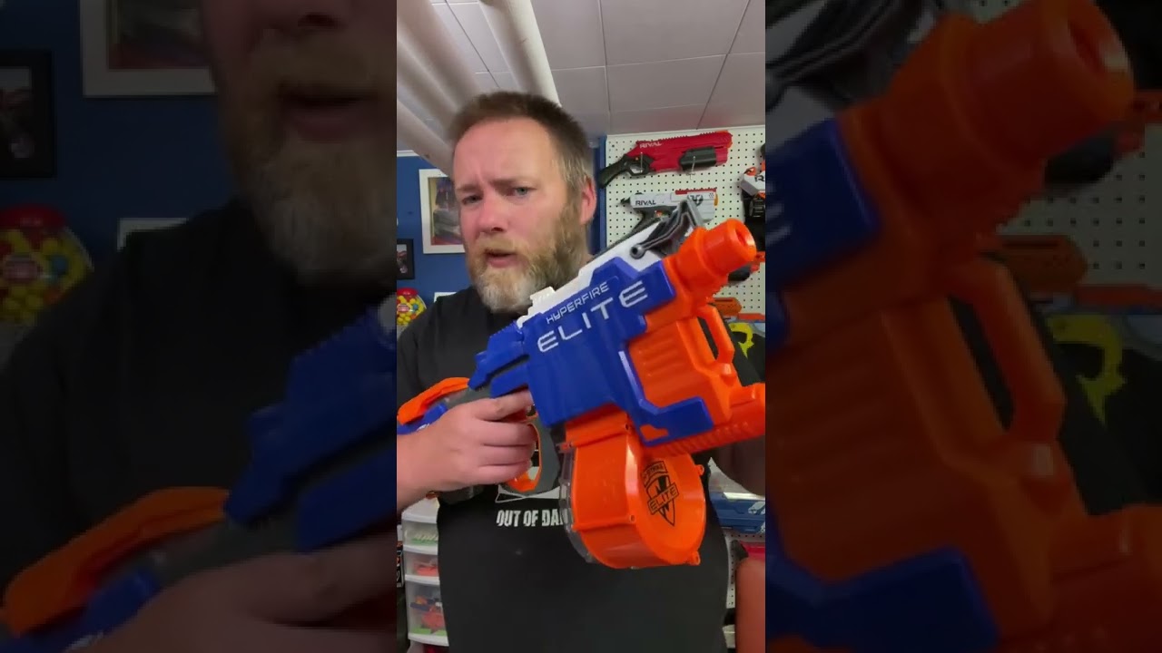 Этот бластер чуть не отбил у меня охоту к Nerf. Дешёвый 10-минутный мод Nerf Hyperfire, который д...