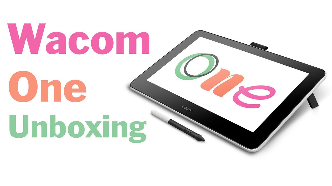 Wacom ONE Unboxing