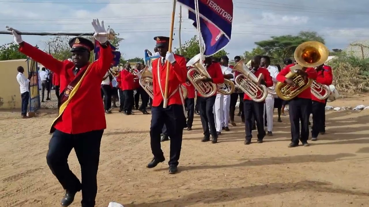 Salvation army Kenya west territory. Turkana District harvesting festive