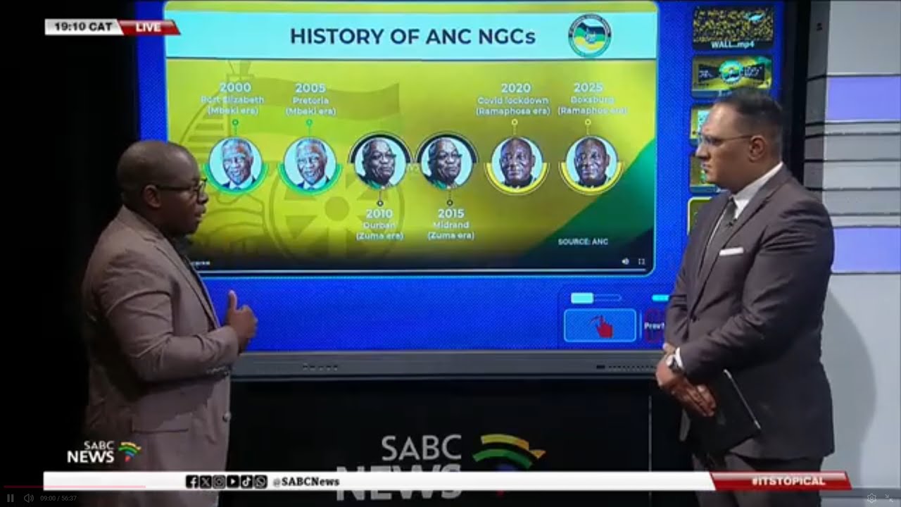It's Topical | ANC on whether leadership contest will feature at NGC conference