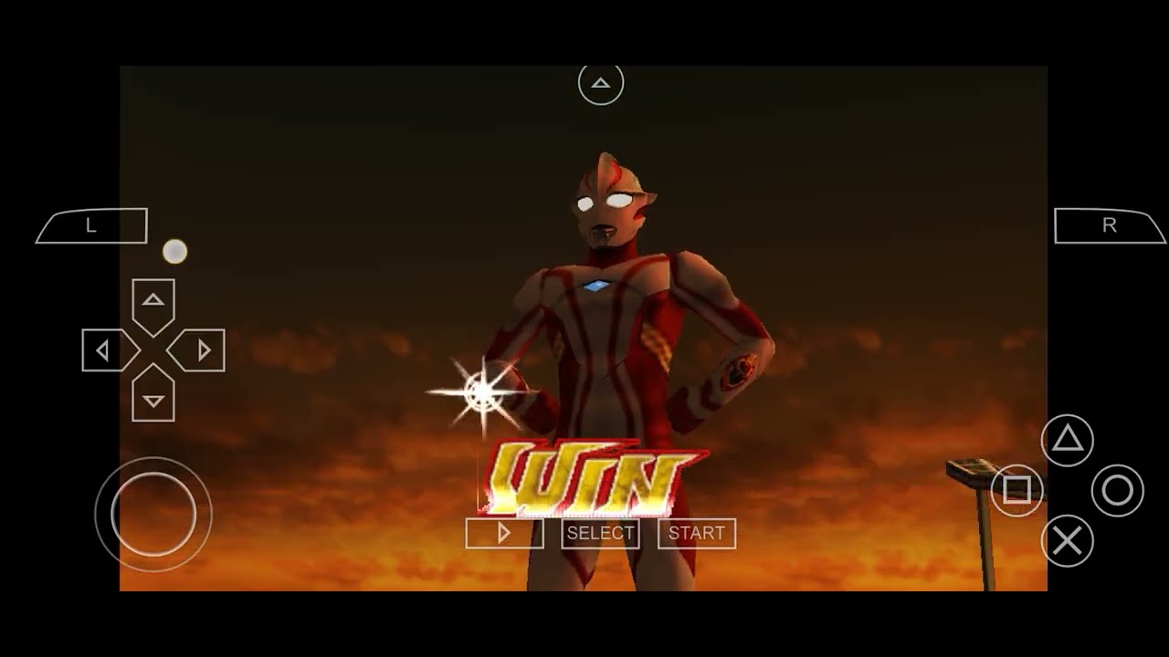 Main game Ultraman Evolution 0 lagi part.. gak tau part berapa🗿