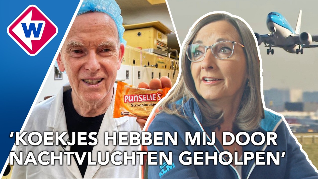 Stewardessen verrassen bakker nadat zijn beroemde koekjesfabriek moest sluiten
