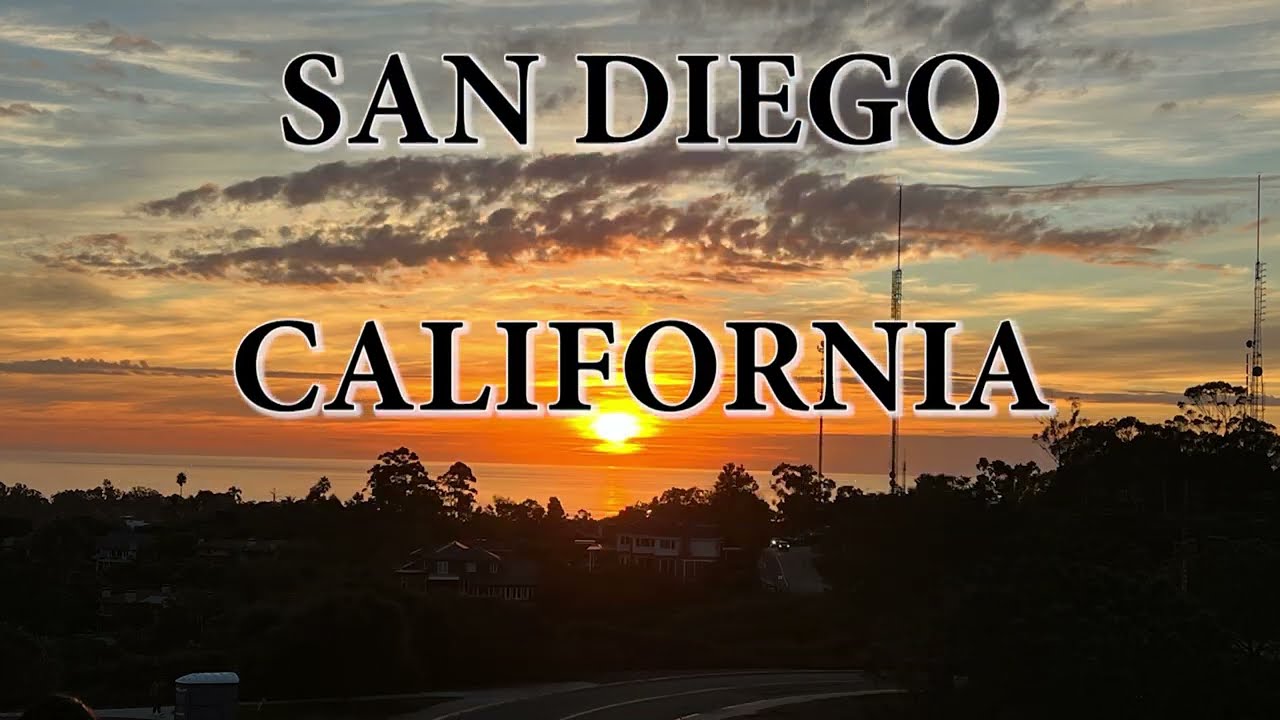 Sunset at Soledad Mt San Diego | Mount Soledad San Diego