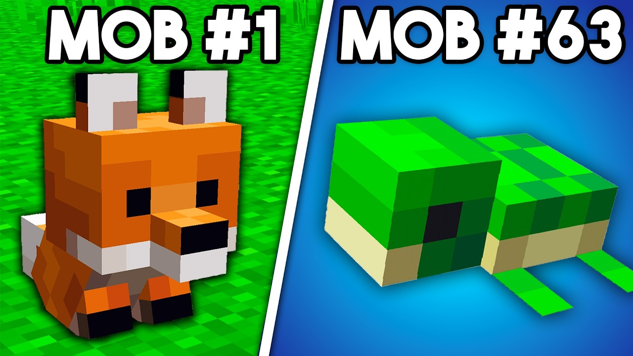 Я поймал в ловушку ВСЕХ НОВОРОЖДЕННЫХ МОБОВ в Minecraft.