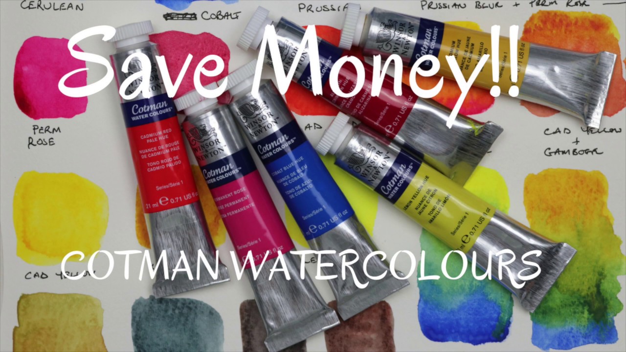 Save Money - How Good Are Windsor & Newton  Cotman Watercolours.