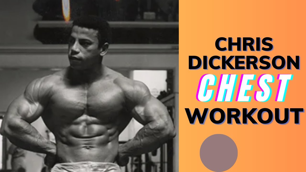 Chris Dickerson Chest Workout // Chris Dickerson Workout Routine // Old School Bodybuilding