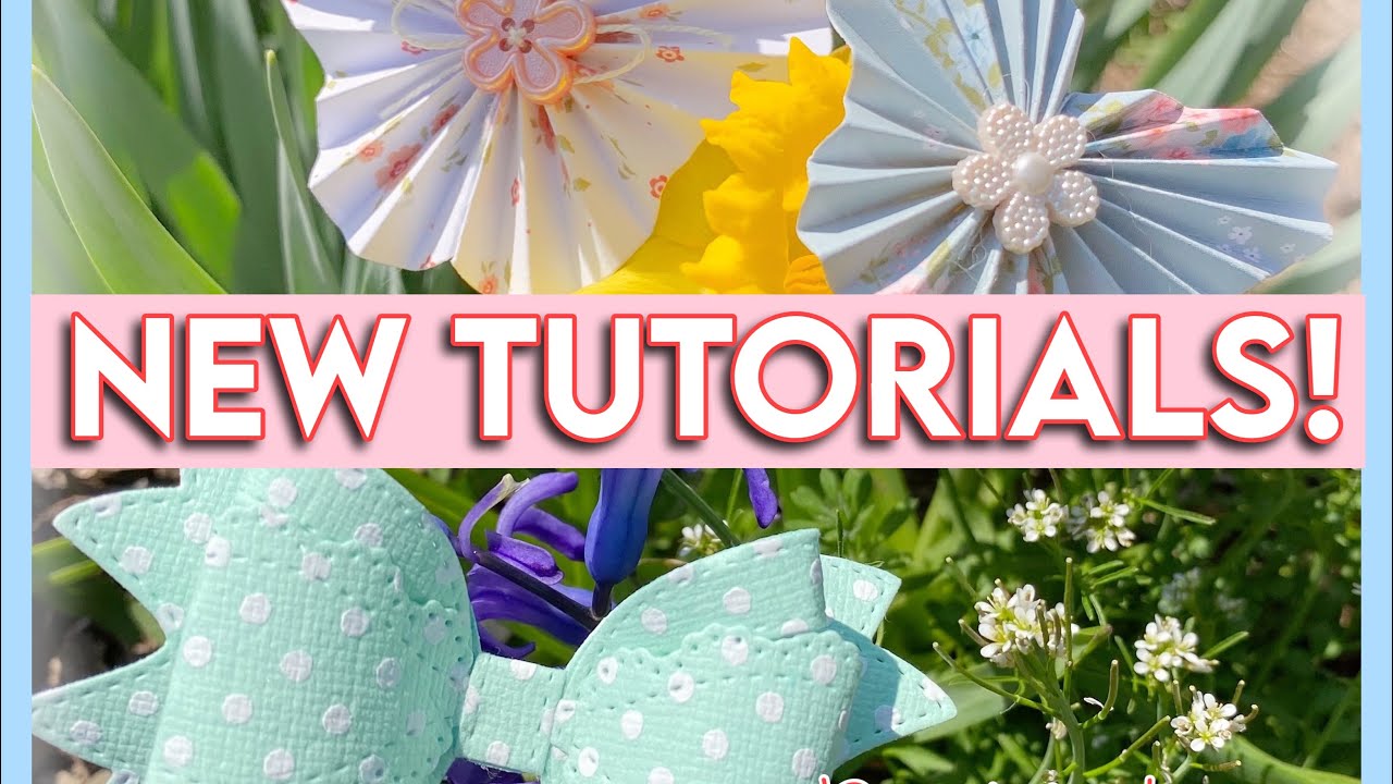 Tutorials for Butterfly Rosettes and Double Loop Scalloped Bows from Scrap Diva Designs