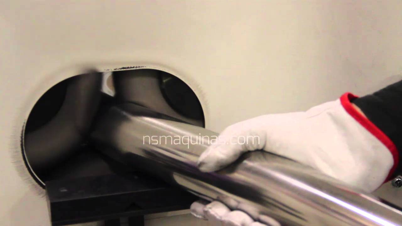 MP100 Round Tube Mirror Polishing Machine