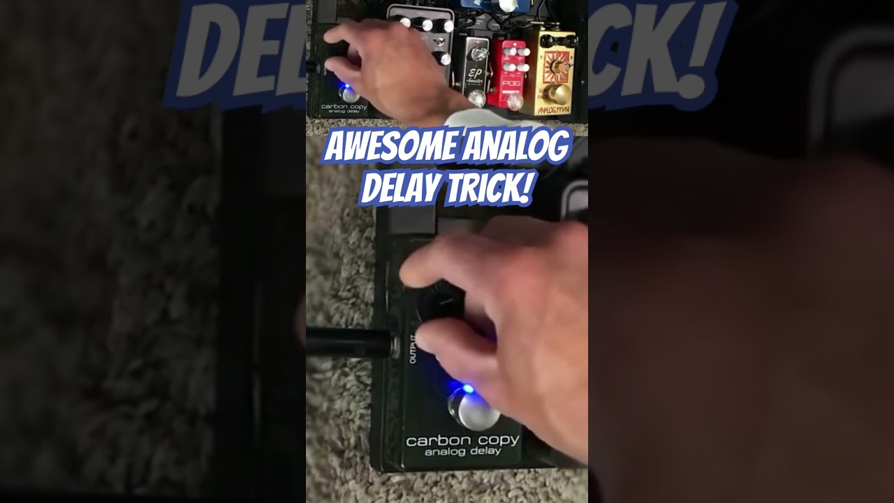 MXR Carbon Copy Analog Delay - #guitartutorial  #guitar #effects