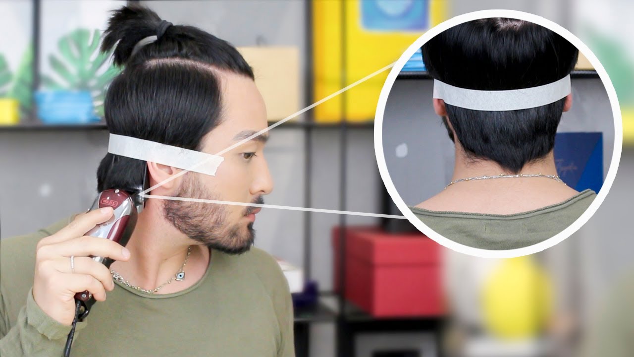 COMO CORTAR CABELO MASCULINO SOZINHO | AULA PASSO A PASSO