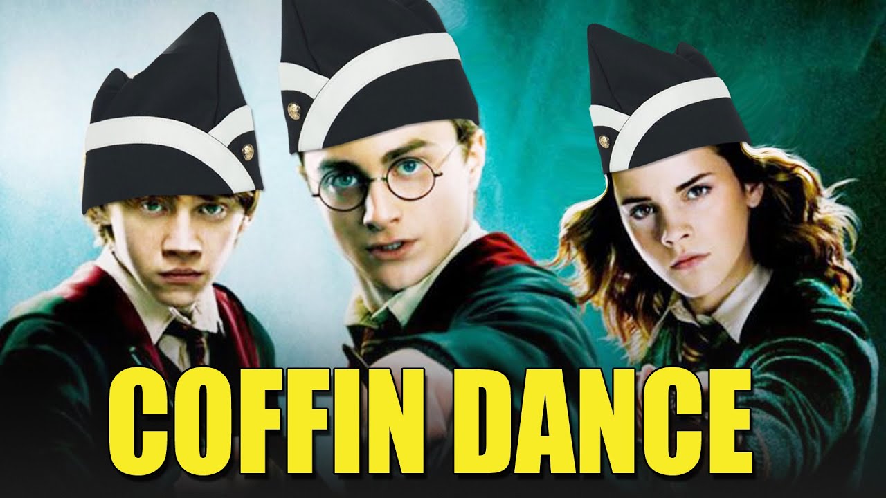 Coffin Dance is Hot in Hogwarts right now