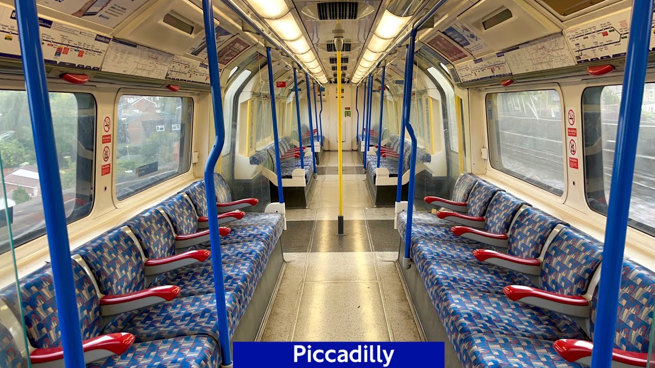 London Underground Piccadilly line ride: Cockfosters - Arnos Grove ( 1973 Stock ) 09/10/2024