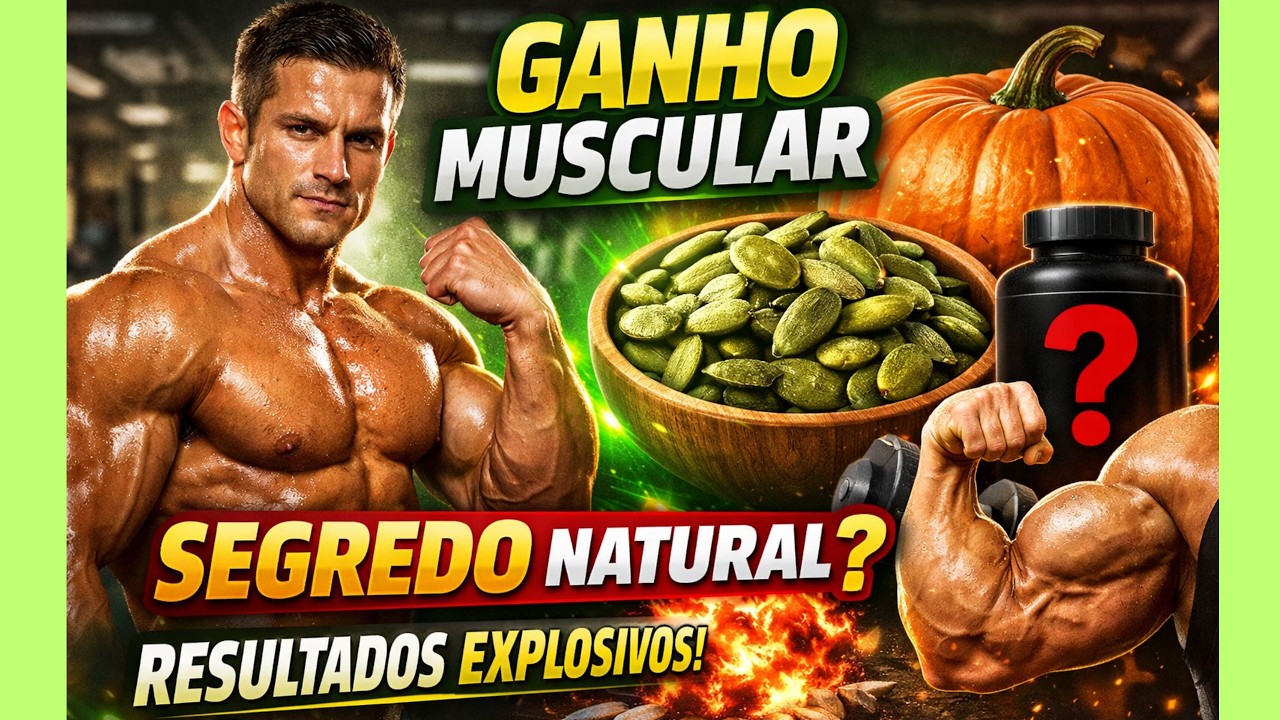 QUER GANHAR MASSA ? Veja Como a SEMENTE de ABOBORA Pode AUMENTAR Seus RESULTADOS