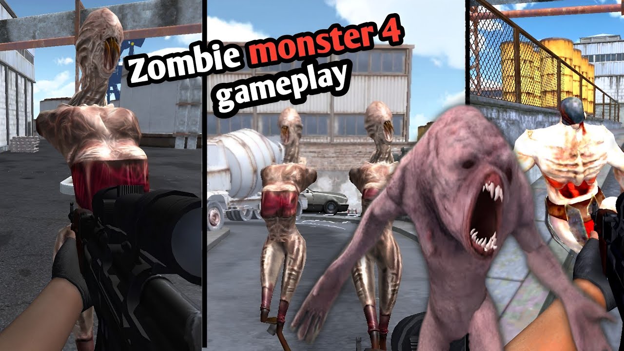 Zombie monster 4 gameplay pat.3