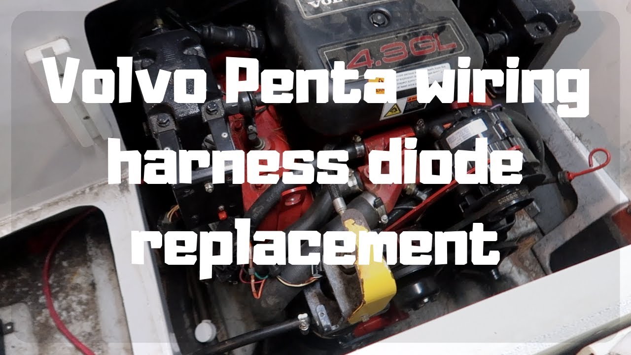 Замена диода в жгуте проводов Volvo Penta. Сэкономьте 4000 долларов!