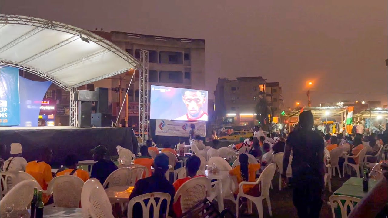 Côte d'Ivoire fans went crazy - Senegal vs Ivory coast - Ivory Coast 🇨🇮 Ep31