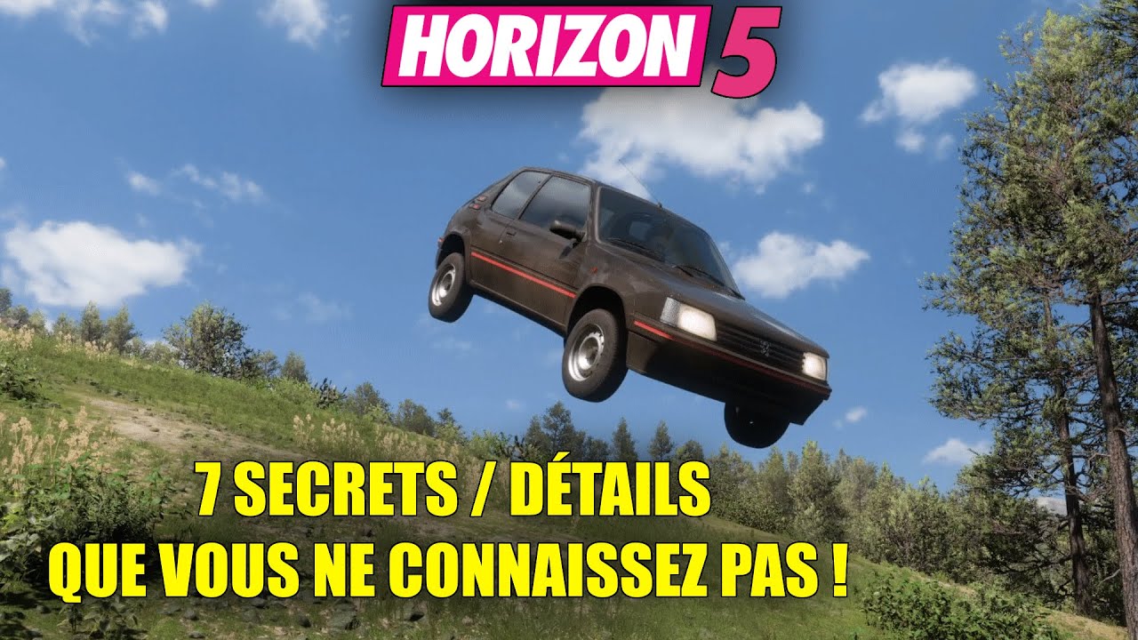 CE QUE PERSONNE NE SAIT SUR Forza Horizon 5!