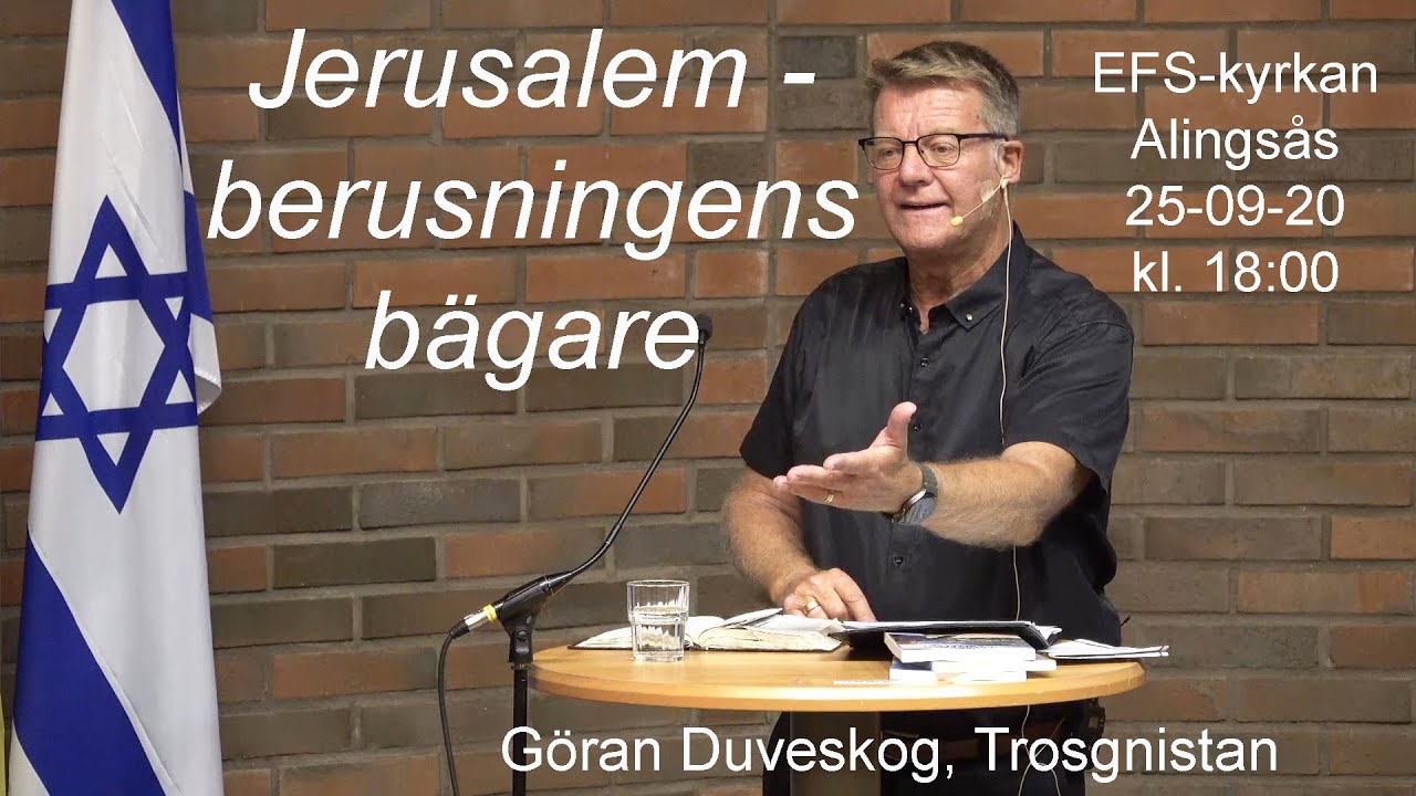 Göran Duveskog, Trosgnistan 2025-09-20 Kl. 18:00