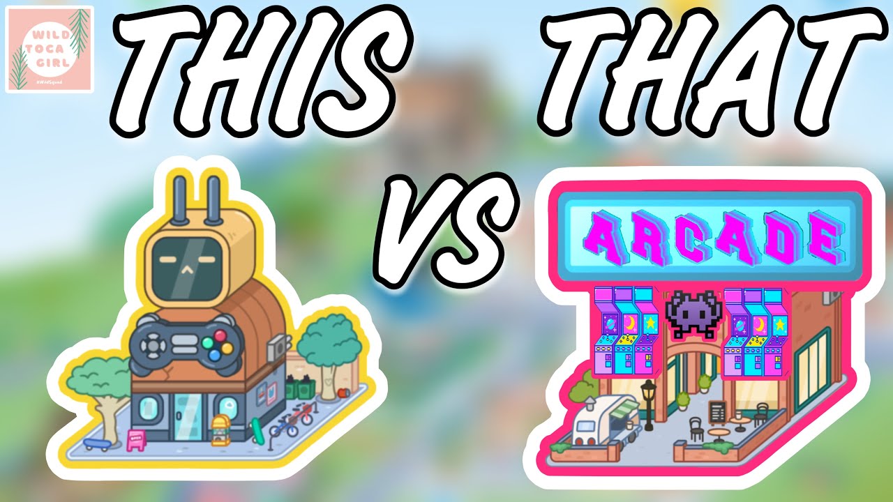 THIS VS THAT 🤔 ARCADE! 👾🕹️ TOCA LIFE WORLD 🌎