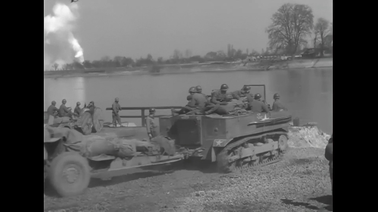 Operation Plunder: US 3rd Army Crosses Rhine river - March 1945 [ WWII Documentary ]