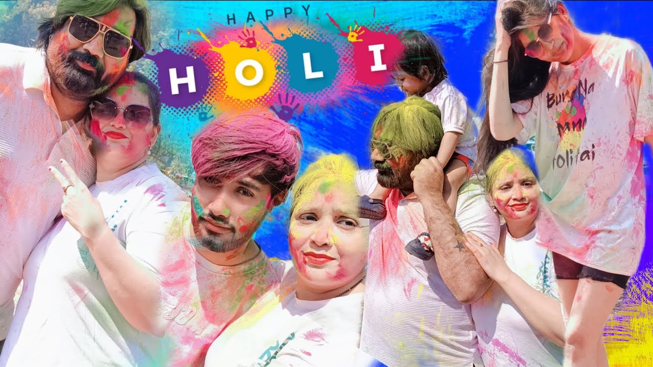 HOLI VLOG | Holi Party 🎉.| Jim Corbett Wild Vista Marchula Resort || Holi special vlog #holispecial 