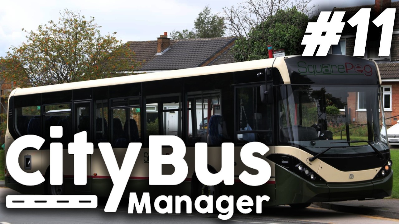 Squarepeg Buses - City Bus Manager Leeds #11 [PC]