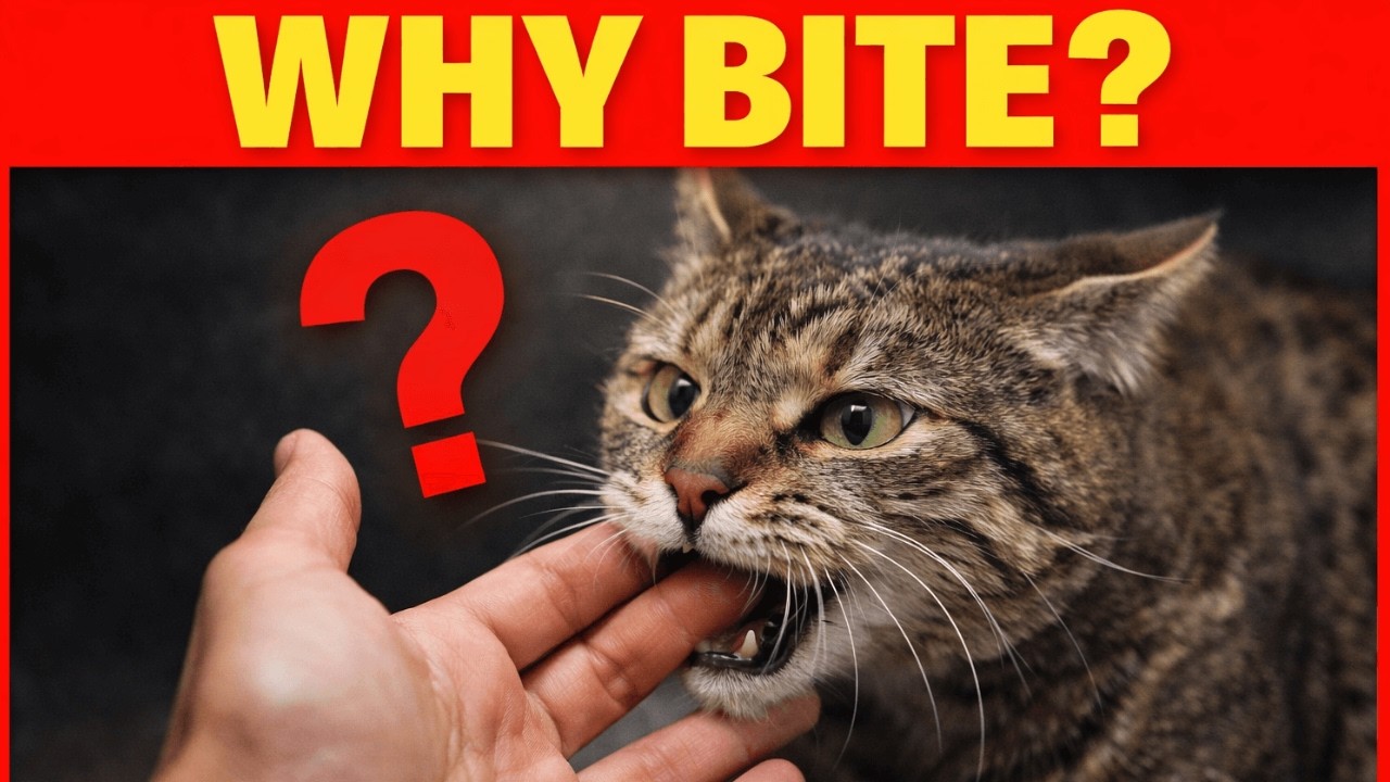 Why Your Cat Bites You (It’s Not Aggression)