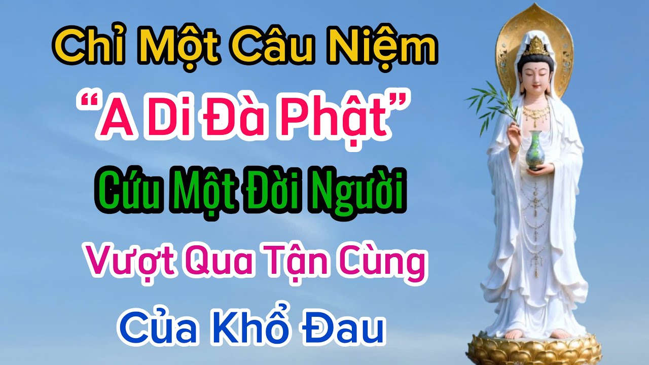Chỉ Một Câu Niệm “ Nam Mô A Di Đà Phật” - Có Thể Cứu Một Đời Người Đang Ở Tận Cùng Của Khổ Đau