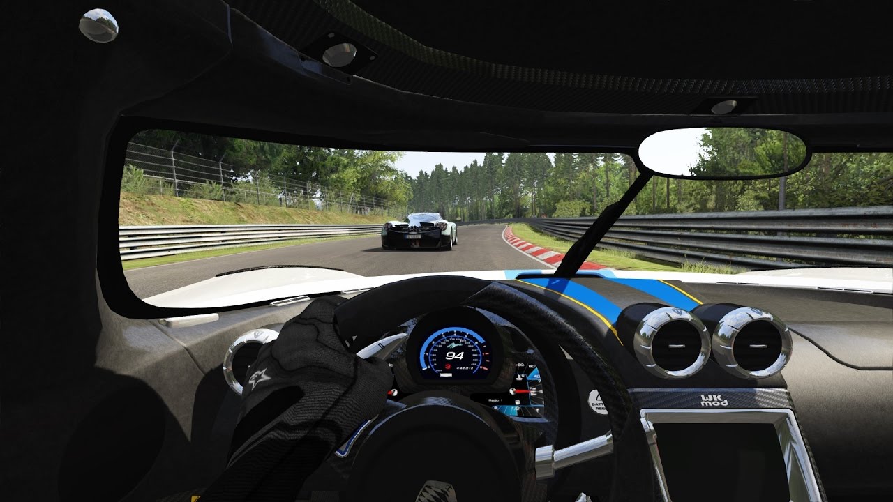 Koenigsegg Agera vs Pagani Huayra / ONBOARD VIEW / Nürburgring / Assetto Corsa