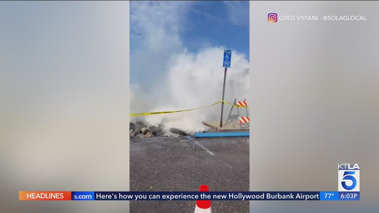 Dangerous beach conditions forecast for Southern California