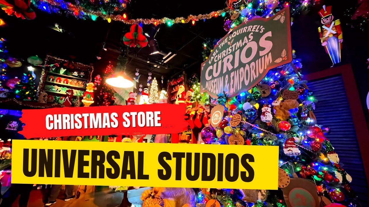 FULL TOUR ❄️ Holiday Tribute Store at Universal Studios Florida