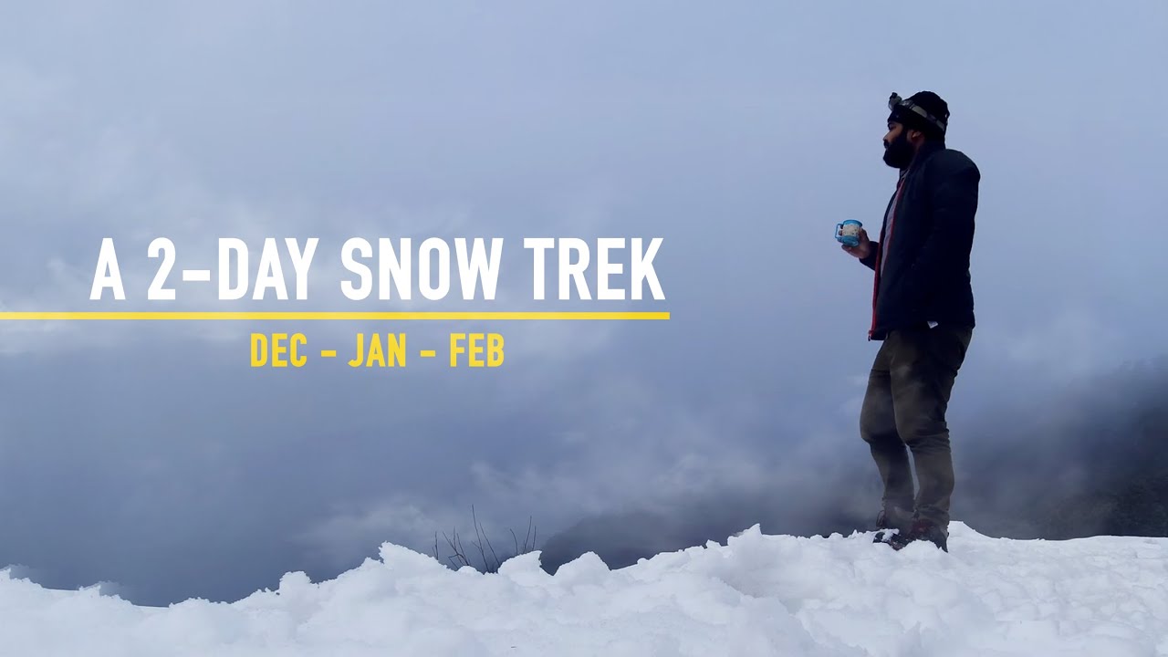 The Easiest, Affordable, and Most Beautiful Snow Trek near Delhi | NAG TIBBA | UTTARAKHAND | Vlog