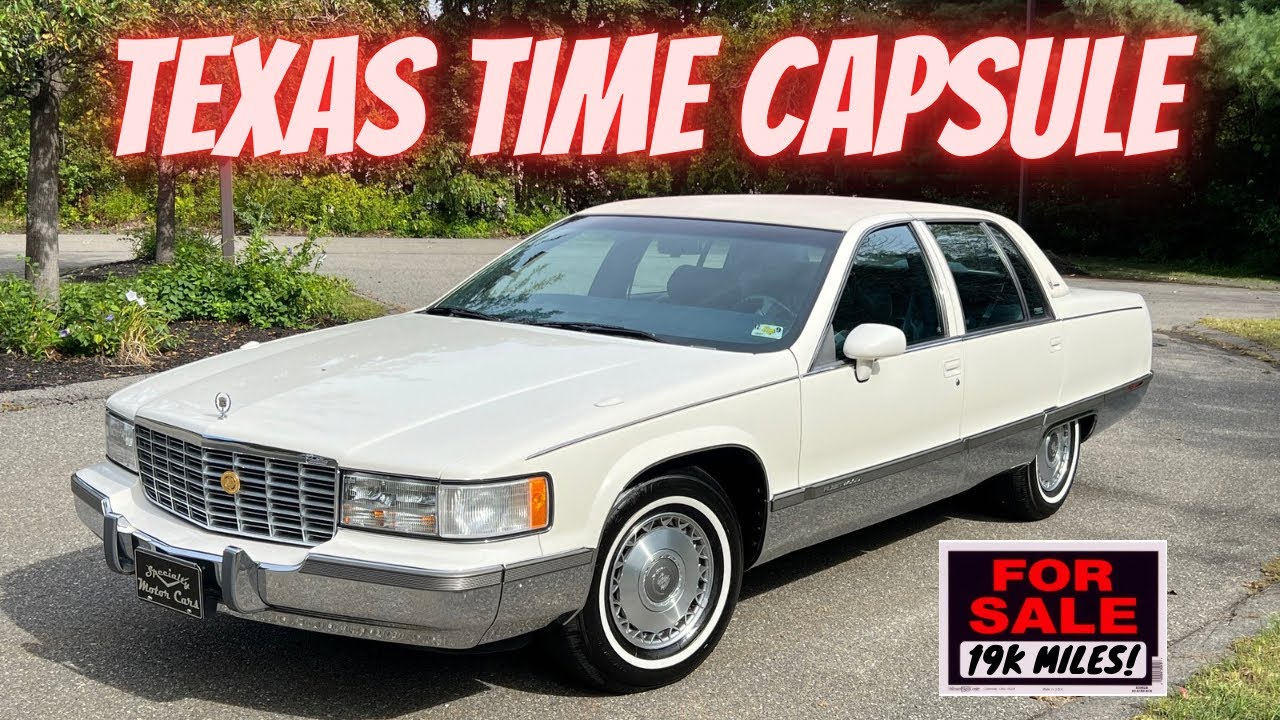 19k Miles!! 1993 Cadillac Fleetwood Brougham FOR SALE by Specialty Motor Cars