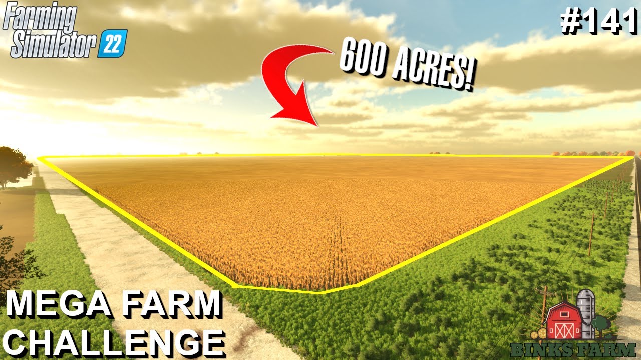 МЕГАПОЛЕ СБОРА 600 АКР КУКУРУЗЫ! | Спринг-Крик, Северная Дакота | Farming Simulator 22 #141