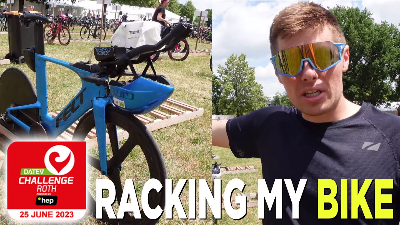 Racking My Bike At Challenge Roth!