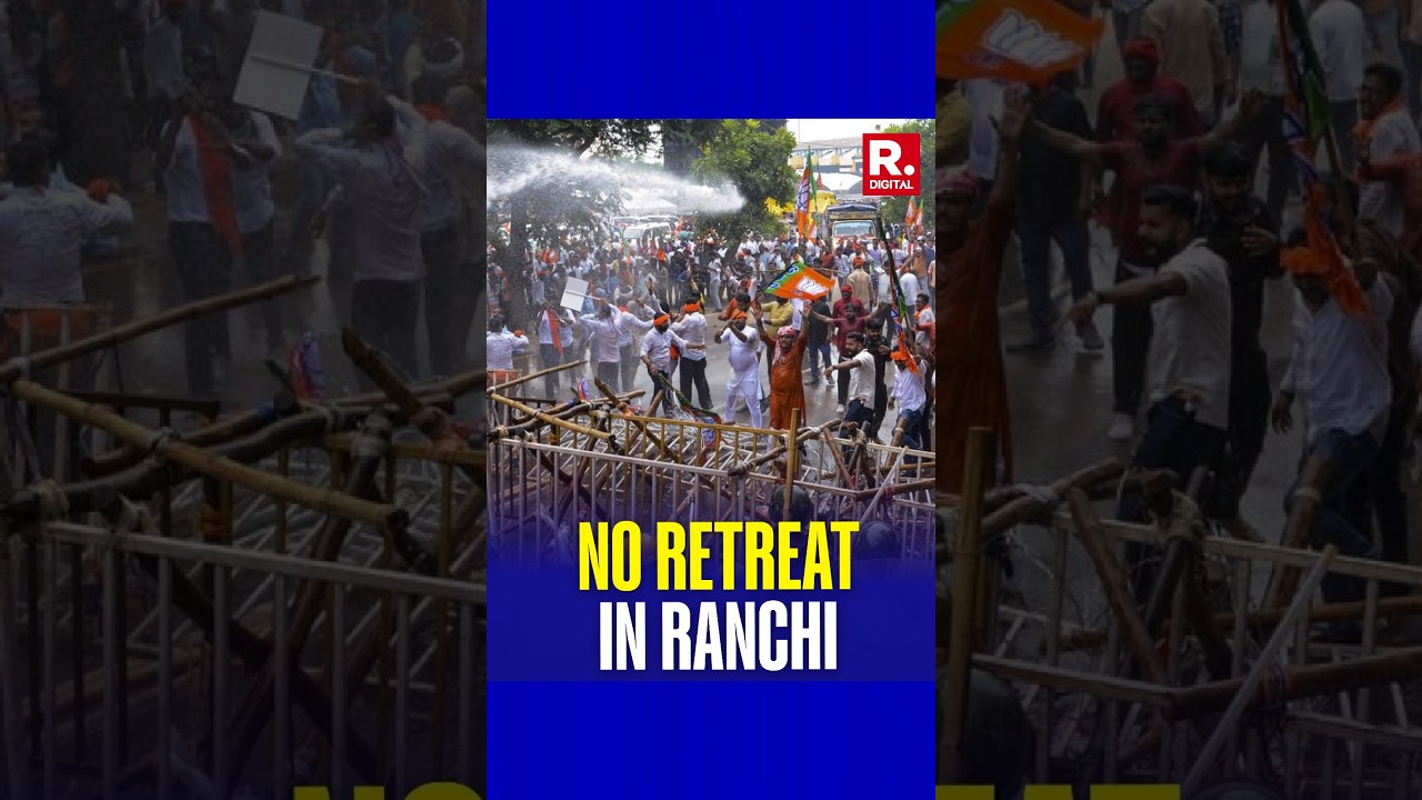 Ranchi Protests Escalate: Student Aspirants Breach Police Barricades Near Jharkhand Assembly