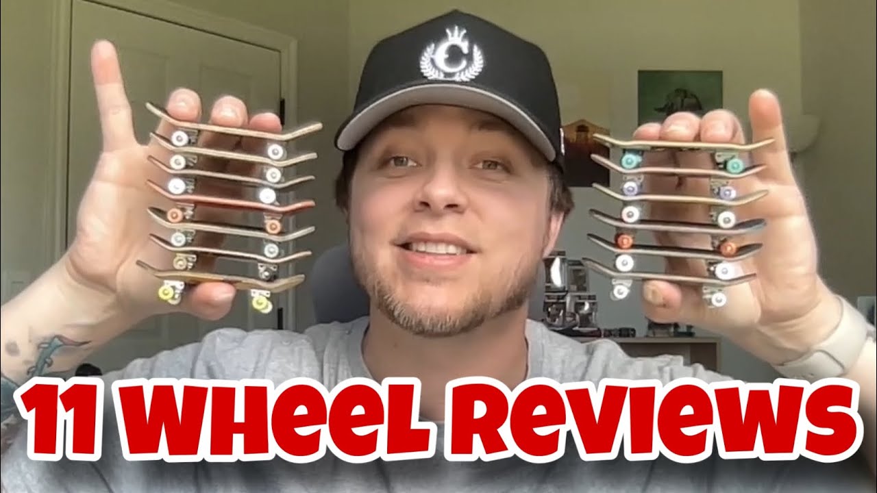Reviewing *11 SETS* Of Fingerboard Wheels!