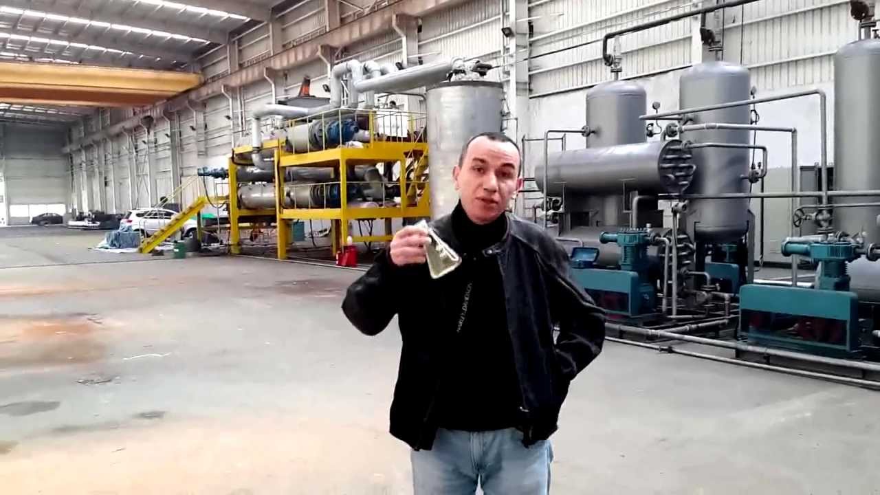 Continuous Pyrolysis of plastic