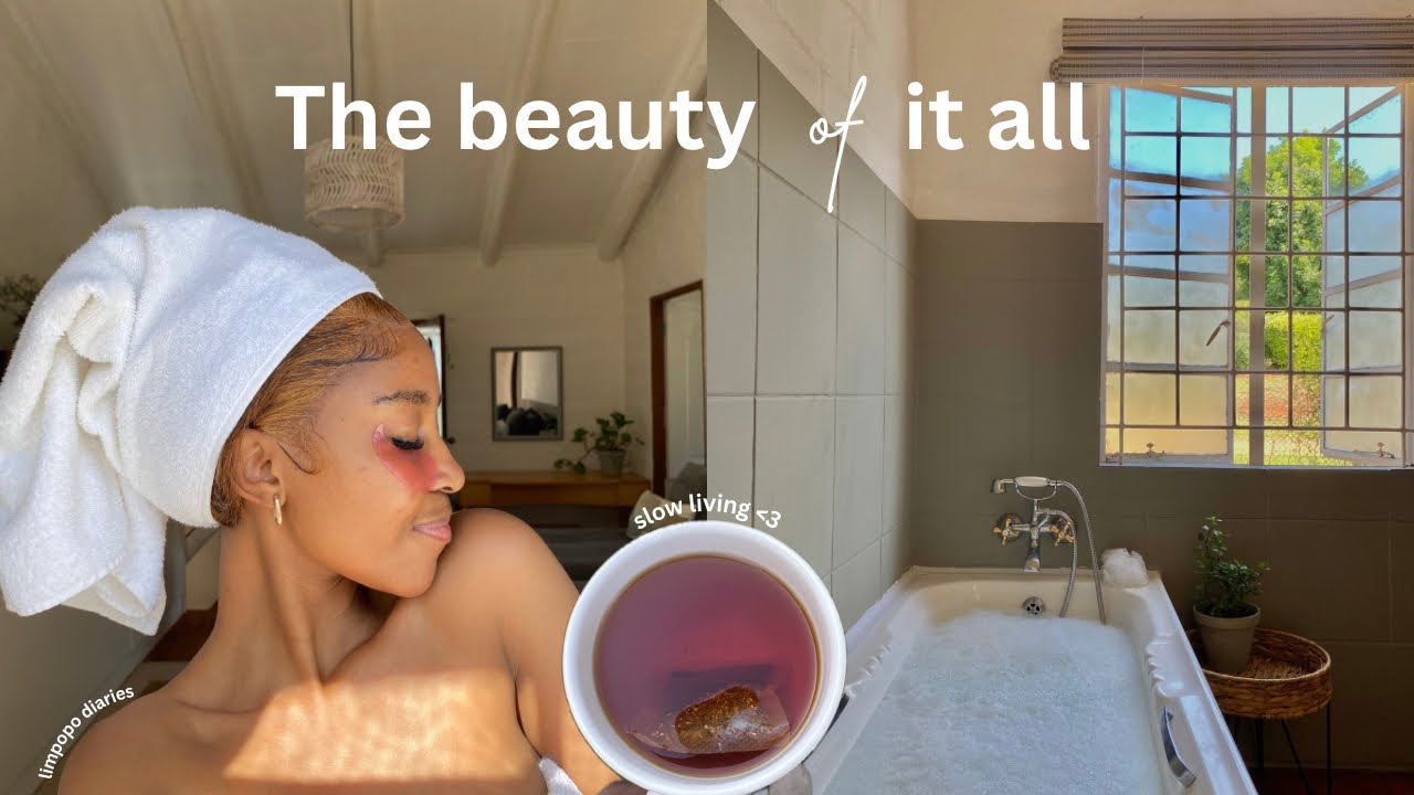 reset with me + calm weekend in limpopo + slow paced living + get ready with me + reading