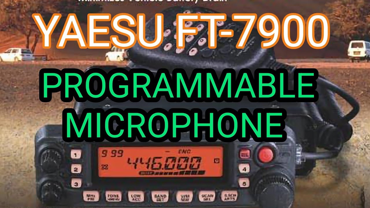 YAESU FT-7900 Programmable Microphone