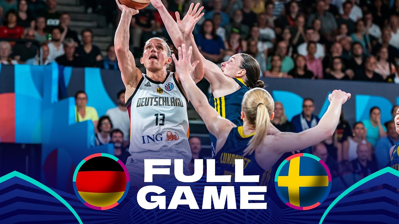 Germany v Sweden | Full Basketball Game | FIBA Women's EuroBasket 2025