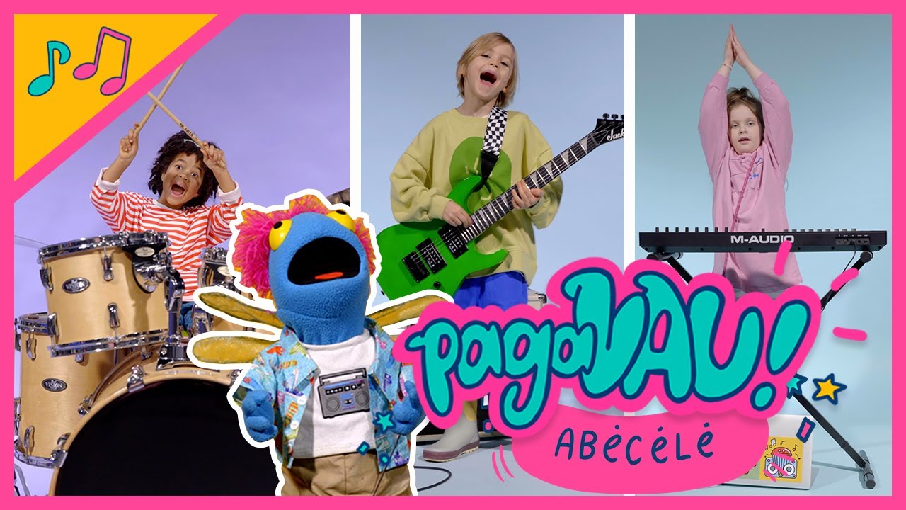 DAINA APIE ABĖCĖLĘ🎵 Laumis ir grupė &ndash; &bdquo;Abėcėlė