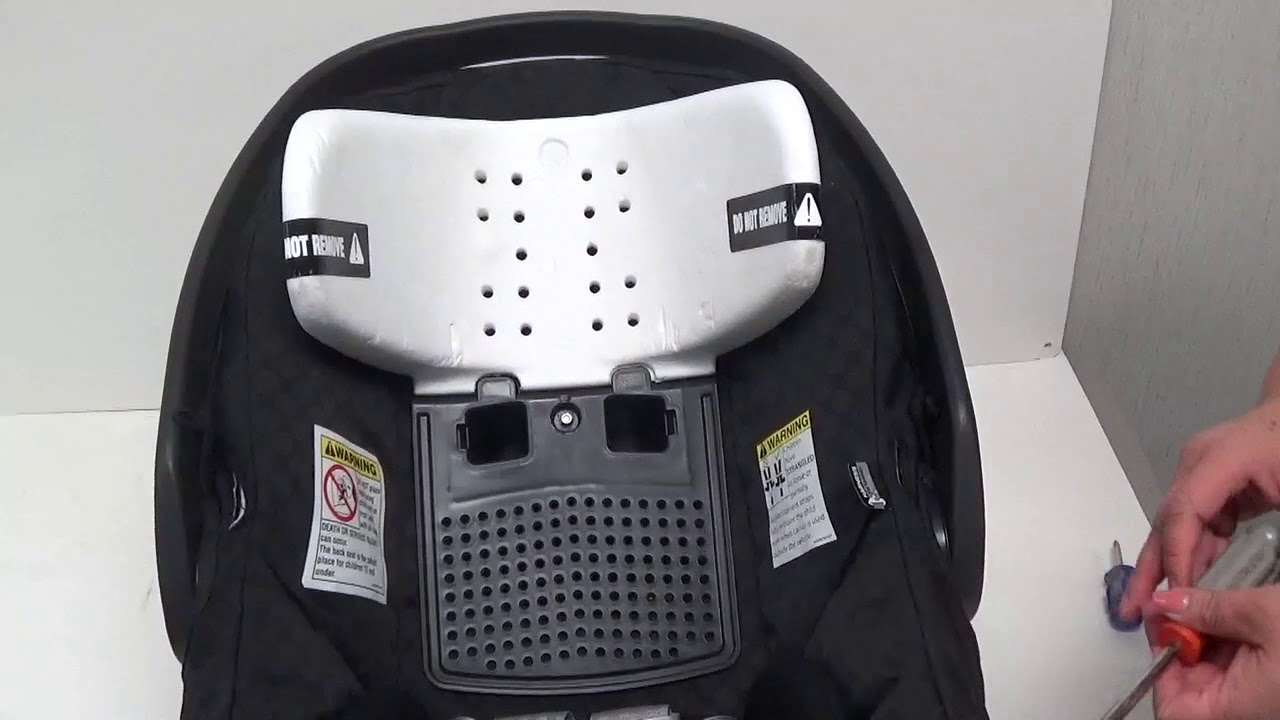 Removing Car Seat Upholstery - Primo Viaggio 4-35/4-35 Nido