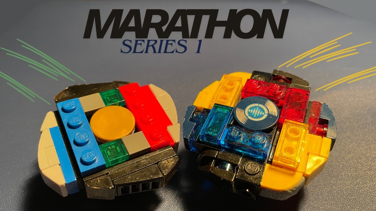 Series 1 Marathon battle |  A Lego Beyblade Battle