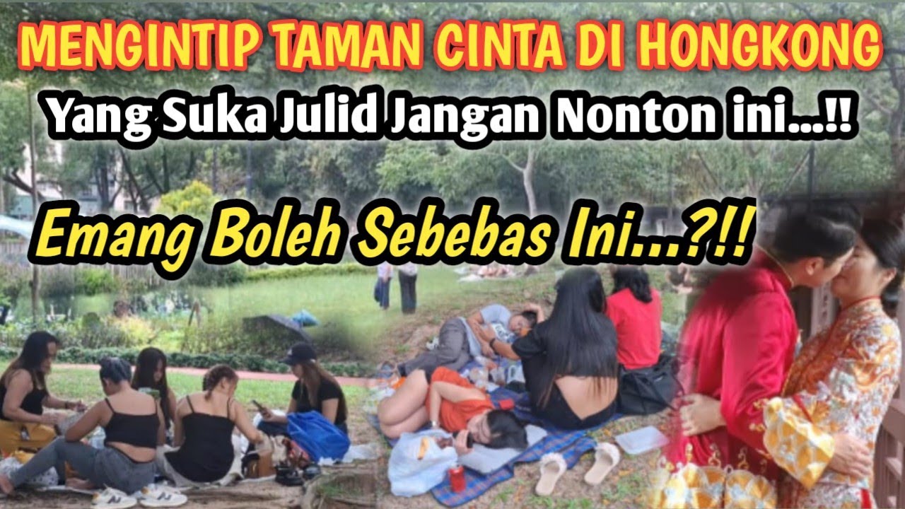 TKW Hongkong‼️Taman Cinta Yang Di Sukai TKW Ketika Libur