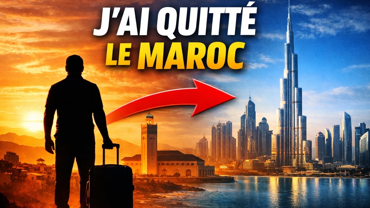 Pourquoi il a quitté le Maroc pour les Émirats (témoignage honnête)